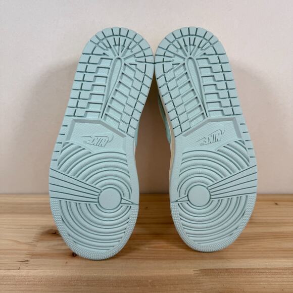 Air Jordan 1 Low Retro Sneakers Sail Igloo Blue DC0774-134 Women's Size 7.5 - Picture 6 of 10